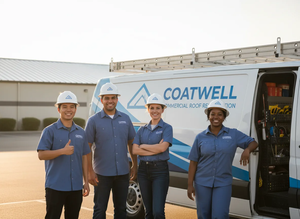 Commercial roof coating company in Onset, MA